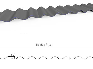 Corrugated 1000 Steel Sheet